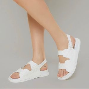 SHEIN Slingback White Sandal
